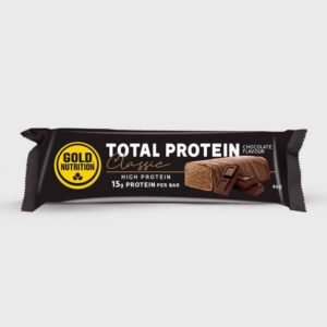 baton proteic cu ciocolata total protein bar 46 gr goldnutrition