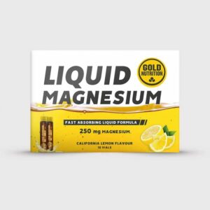 magneziu lichid 250 mg goldnutrition 10 fiole