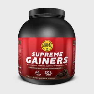 supliment pentru cresterea masei musculare si volumizare musculara goldnutrition supreme gainers ciocolata 3 kg