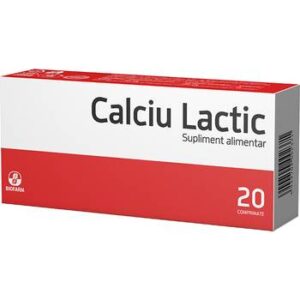 calciu lactic 500mg x 20cp biofarm 19128 1 16784530725495.jpg