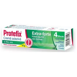 crema adeziva pentru fixarea protezei dentara cu menta extra forte 47 g