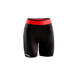 colanti scurti femei trail running lurbel tifon pro negru rosu.jpg