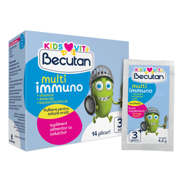 Becutan Multi Immuno cutie cu plic